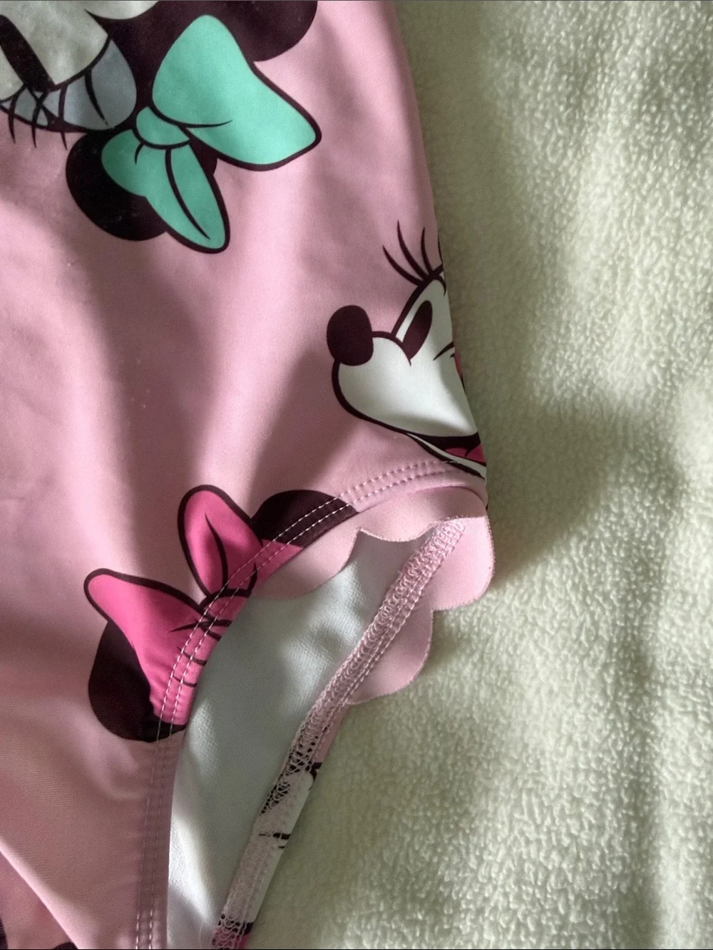 Carter's Pink Minnie Mouse One-Piece Swimsuit